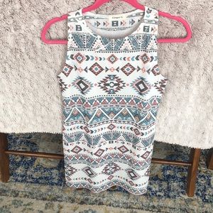 Women’s Aztec design dress
